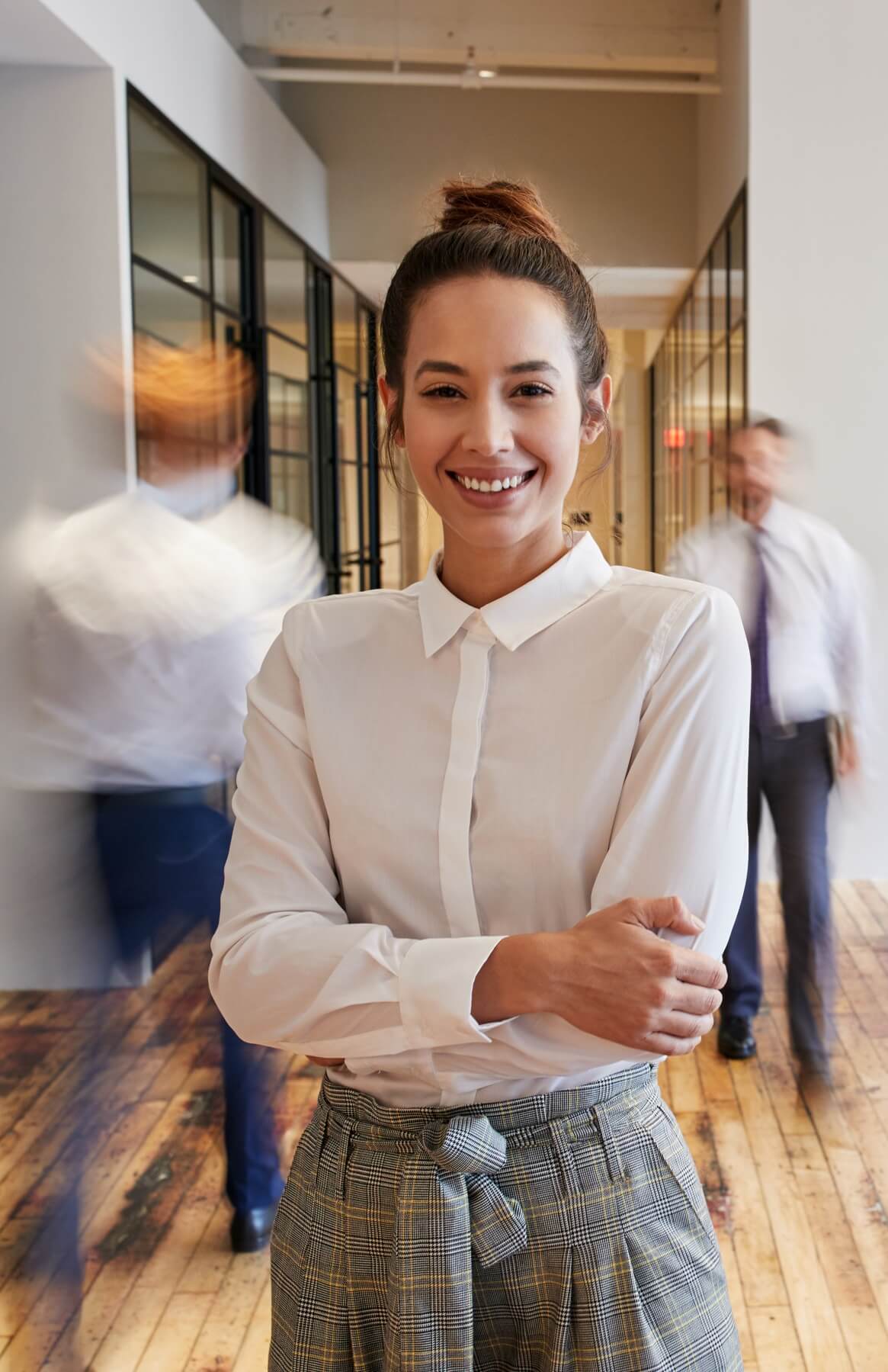 Lady in office