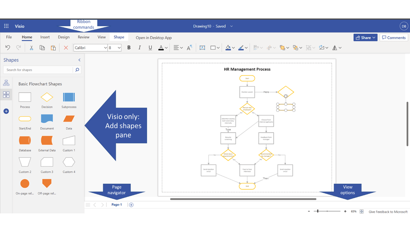visio database model diagram template download