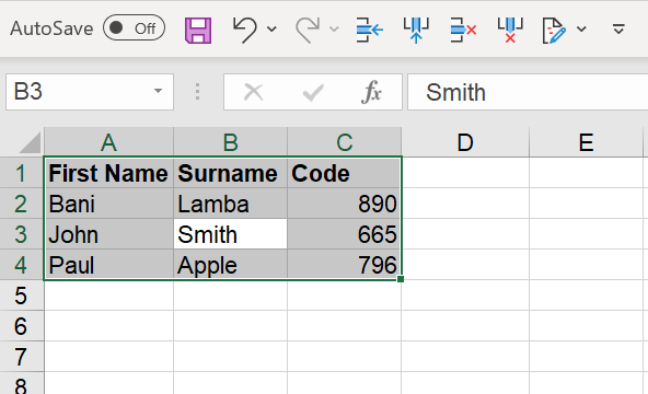 screenshot of an excel spreadsheet